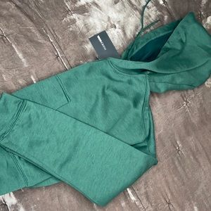 I Got This Zip Up Jacket And Jogger Set - Hunter